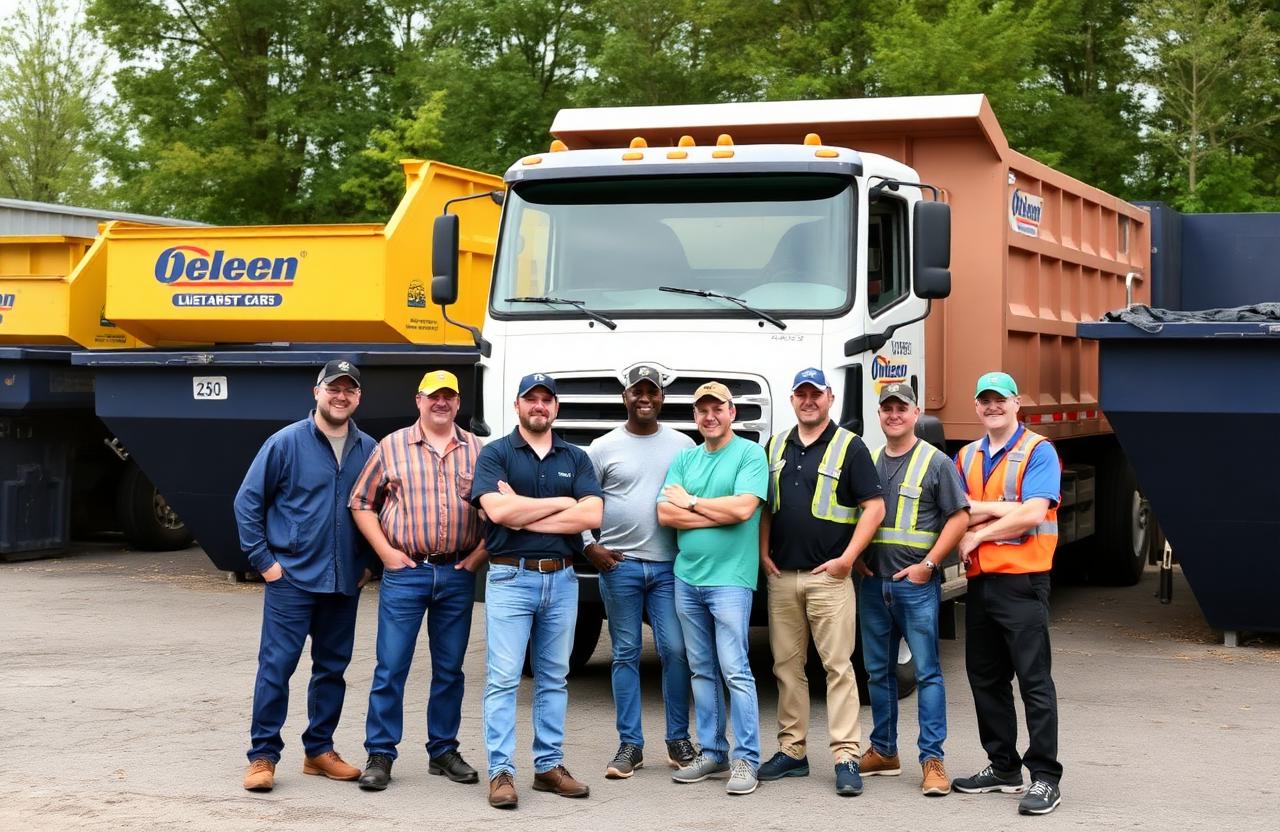 AY YILMAZ dumpster rental team in Naugatuck CT